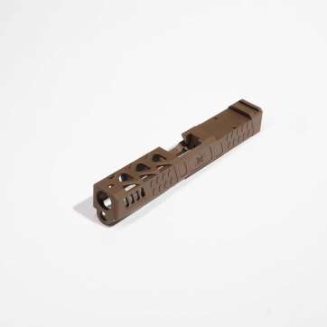 Mx19 Delta Ghost 19 Skeletonized Stripped Slide – Chocolate