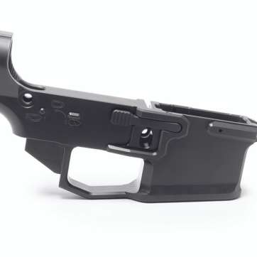 Type III Hard Anodized Billet AR-15 80% Lower Receiver – Ambi – Blemished