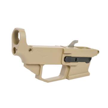 9mm AR-9 80% Lower Receiver – Glock Compatible – FDE