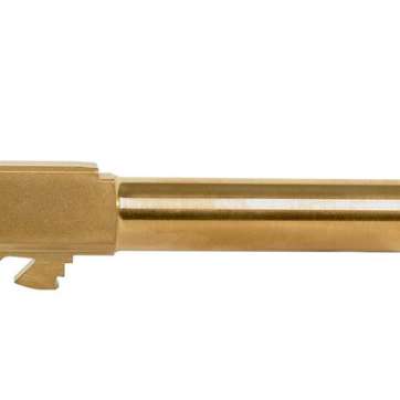 80% Arms 9MM G19 Barrel – Gold – TiN Coat